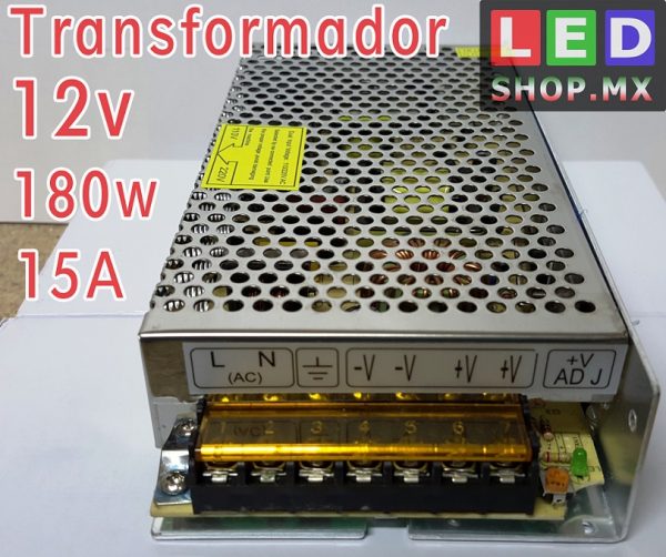 FUENTE LED 12V 15A 180W