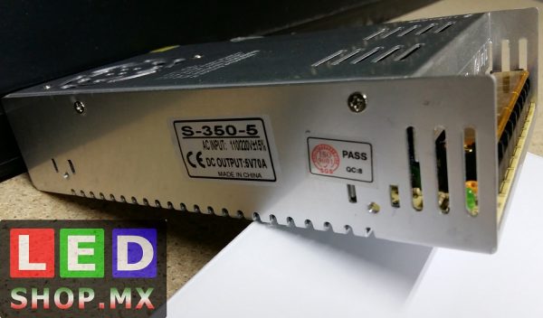 FUENTE LED 5V 70A 350W PARA PIXEL - Imagen 4