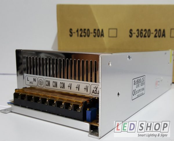 FUENTE LED 12V 50A 600W - Imagen 2