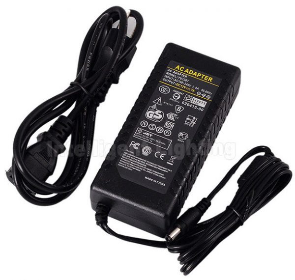 FUENTE PODER 12V 7A 84W PLÁSTICO NEGRO