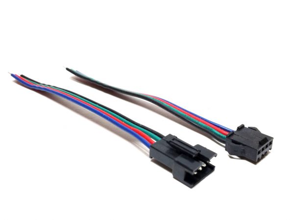 PAR CABLES CONECTOR RAPIDO 4 PINES JST