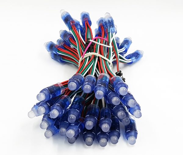 Led Pixel WS2811 Bala Cable Largo 14cm - Imagen 2