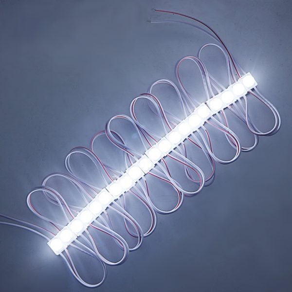 Modulo Led 2835-1 Inyeccion Blanco Frío 12v Con Difusor 120° - Imagen 3